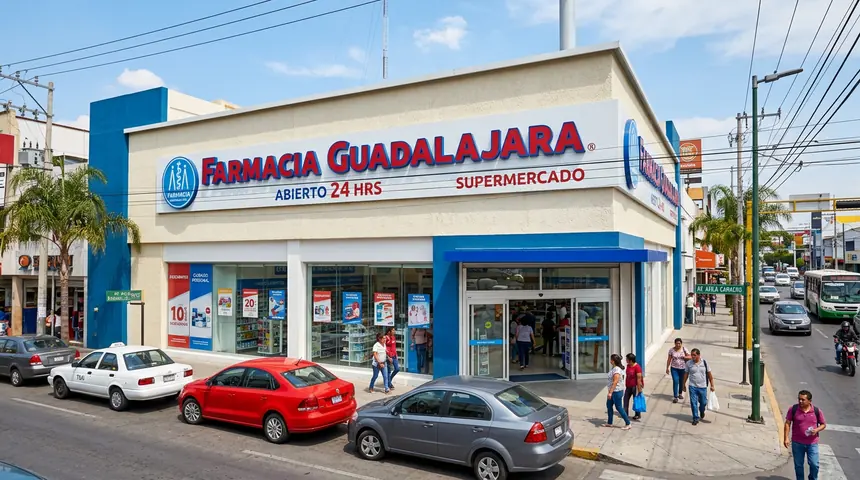 Sucursal de Farmacias Guadalajara — disponibilidad de Variste