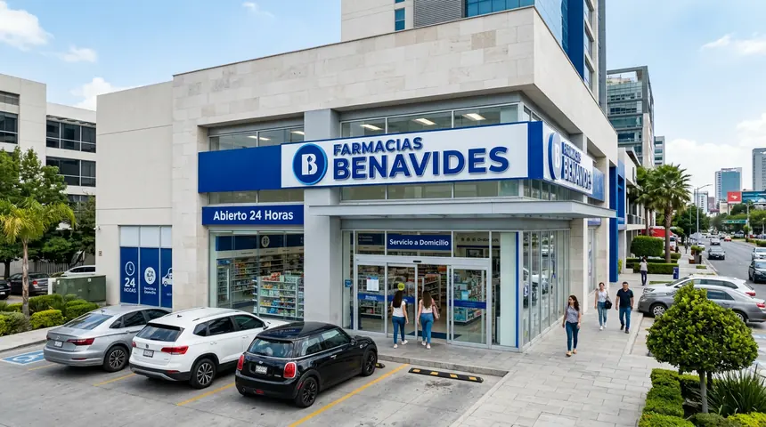Sucursal de Farmacias Benavides — disponibilidad de Variste