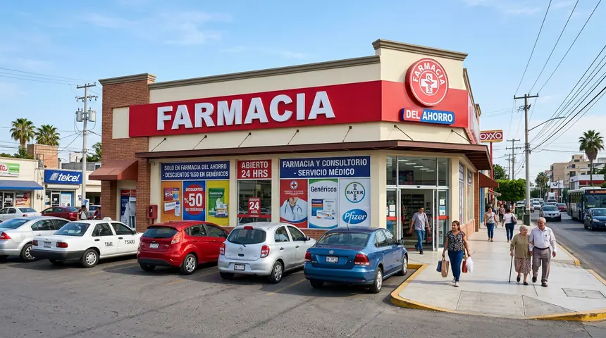 Sucursal de Farmacias del Ahorro — disponibilidad de Variste