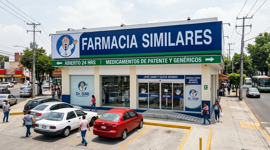 Sucursal de Farmacias Similares — disponibilidad de Variste
